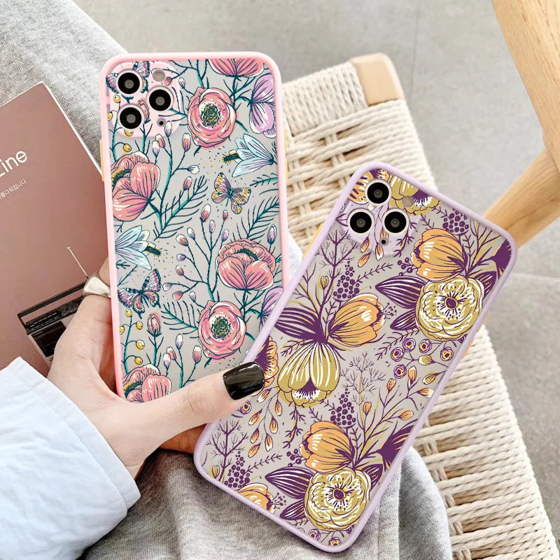 busy flower phone cases