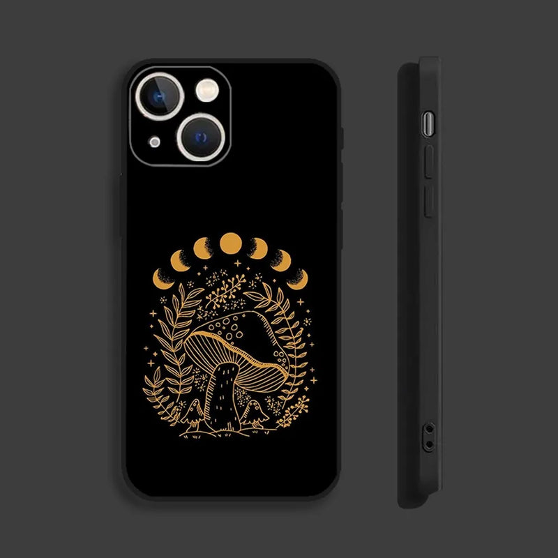 psychedelic mushroom phone cases