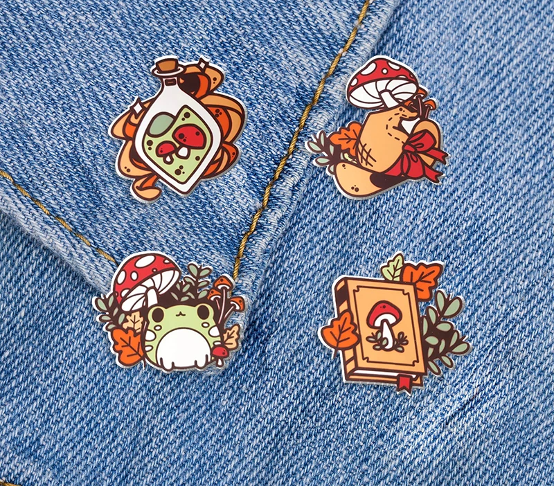 mushroom pins