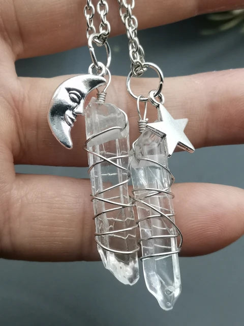 celestial crystal necklaces