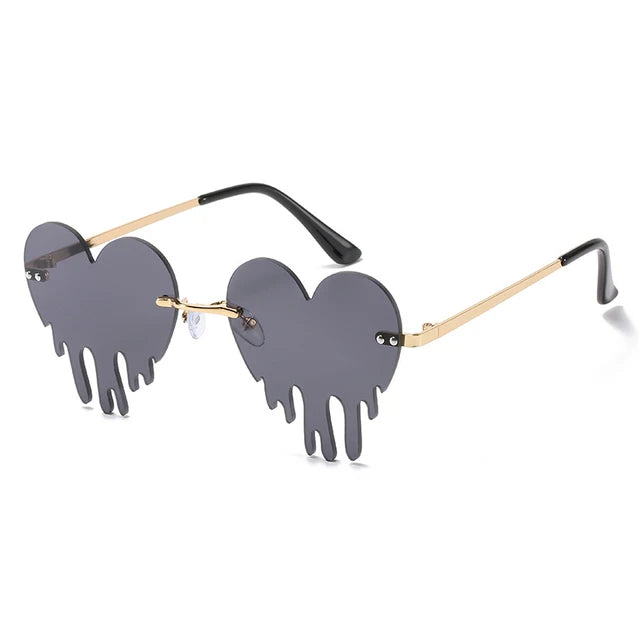 crying heart sunglasses