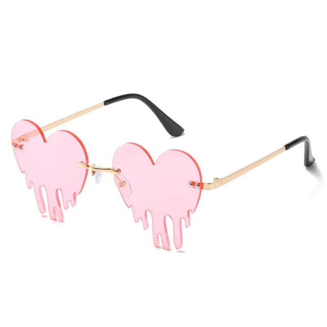 crying heart sunglasses