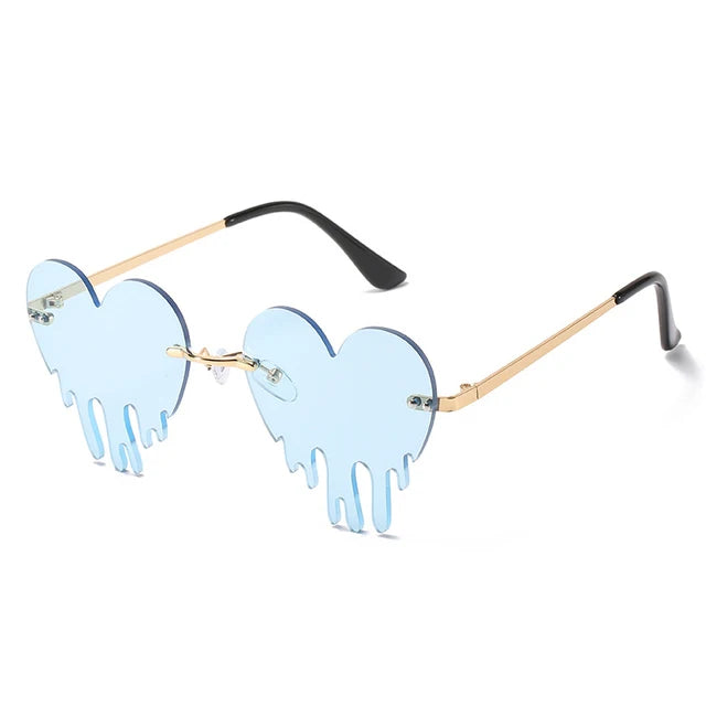 crying heart sunglasses