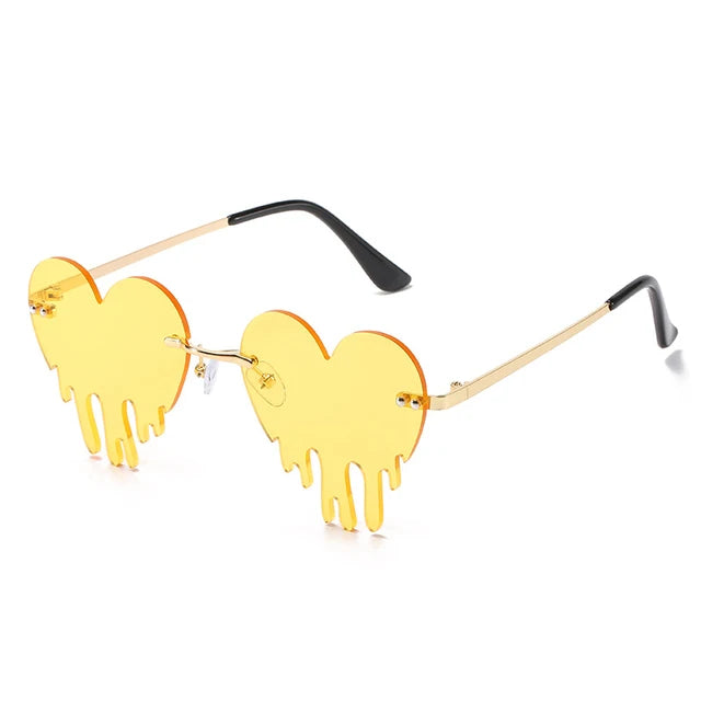 crying heart sunglasses