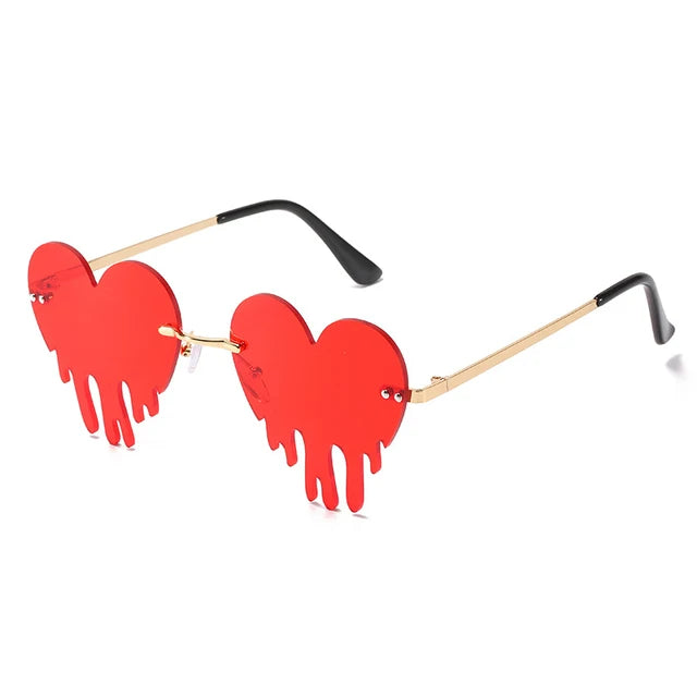 crying heart sunglasses