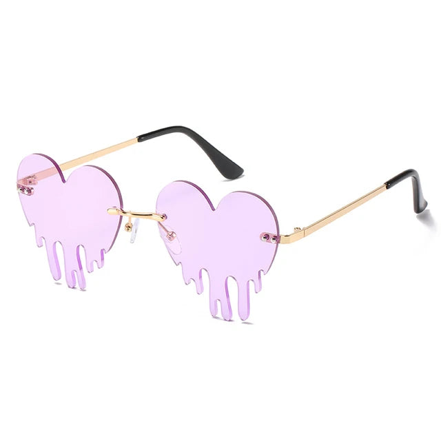 crying heart sunglasses