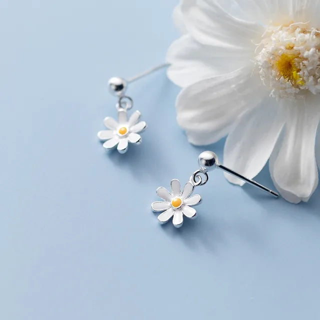 daisy & tulip earrings