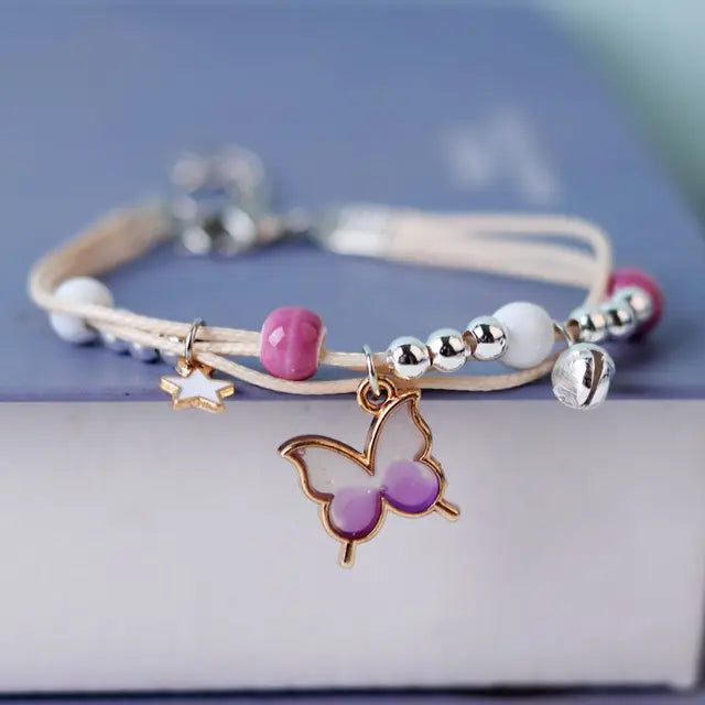 woven charm bracelets