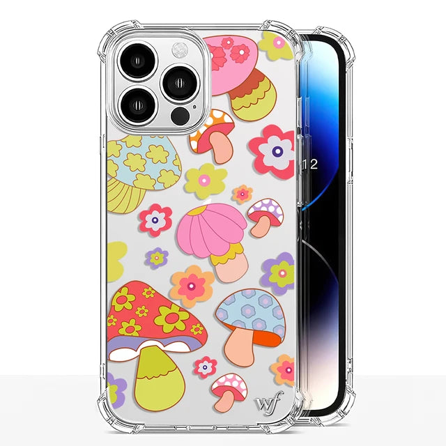 fresh mushroom phone cases