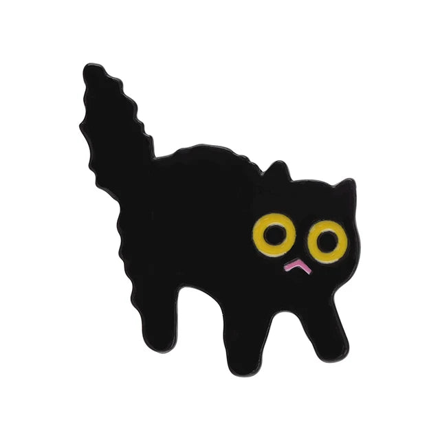 black cat pins