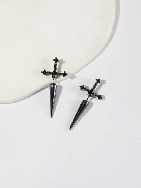 sword earrings