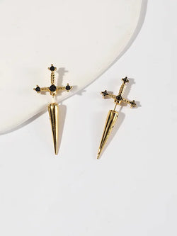 sword earrings