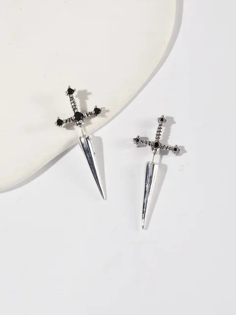 sword earrings