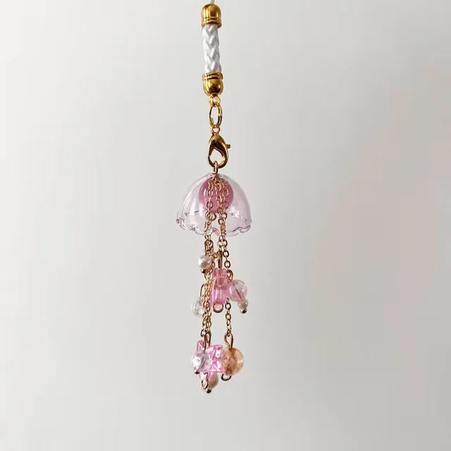 jellyfish phone charm