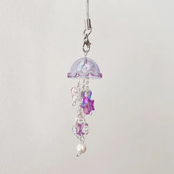 jellyfish phone charm