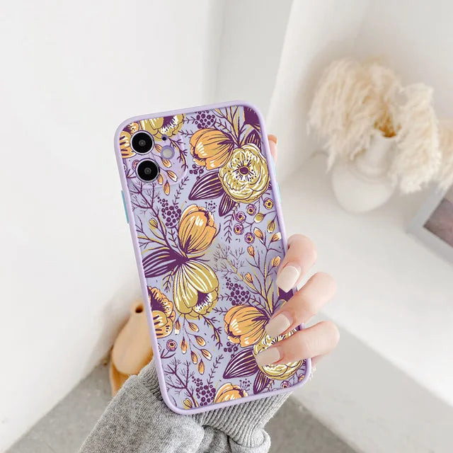 busy flower phone cases