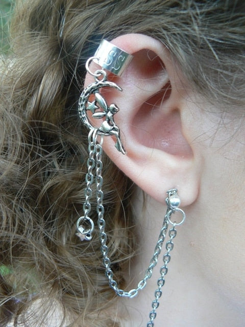 assorted fantasy ear cuffs