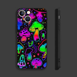 psychedelic mushroom phone cases