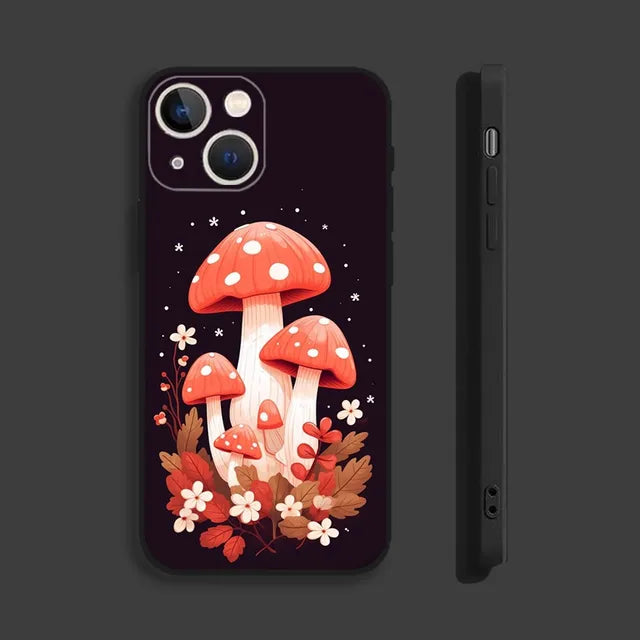 psychedelic mushroom phone cases